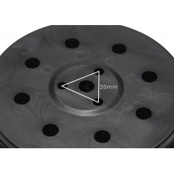 8 + 1 Sander Backing Pad / 4.5" 115mm
